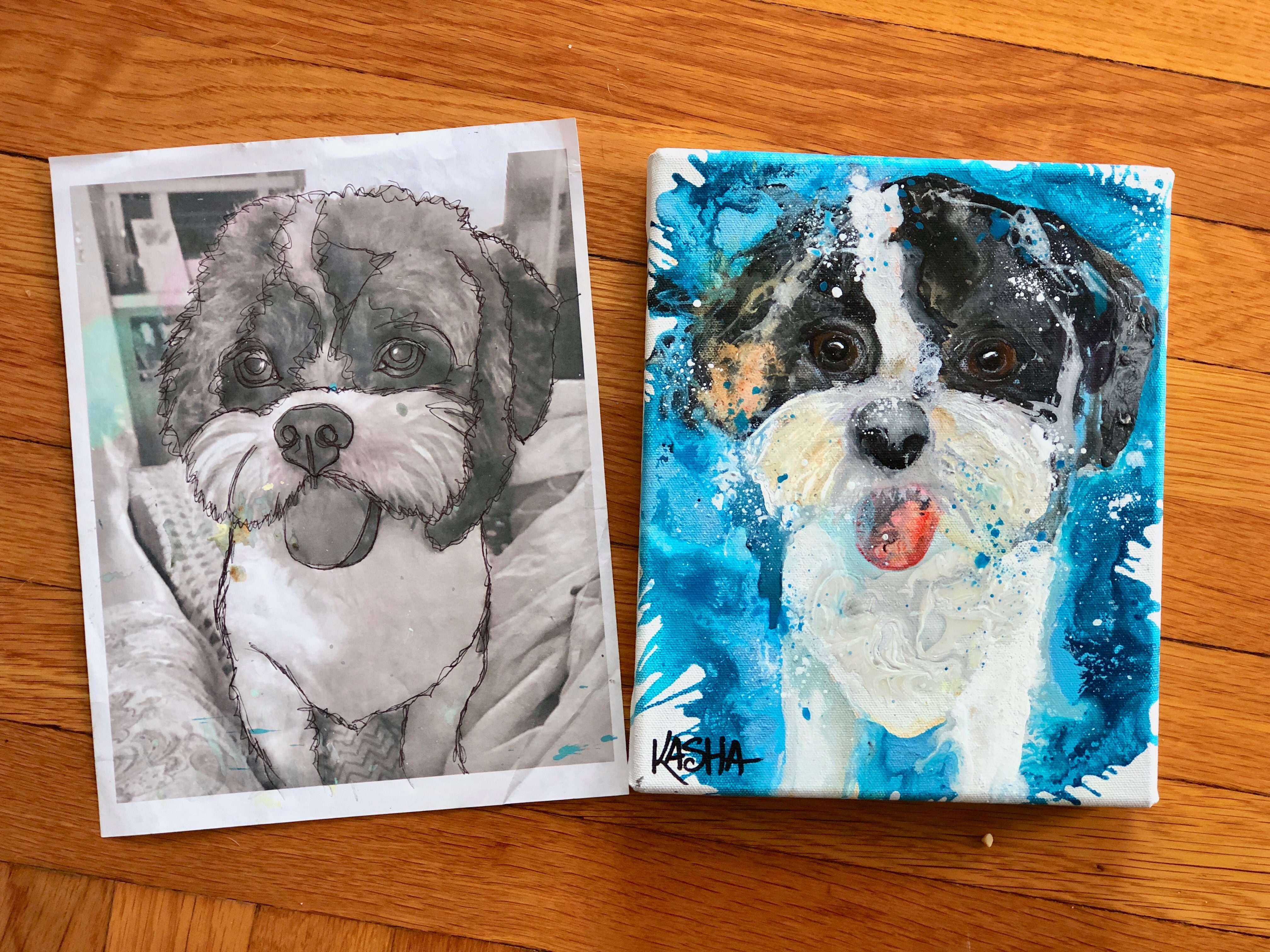 8"x10" Custom Painting