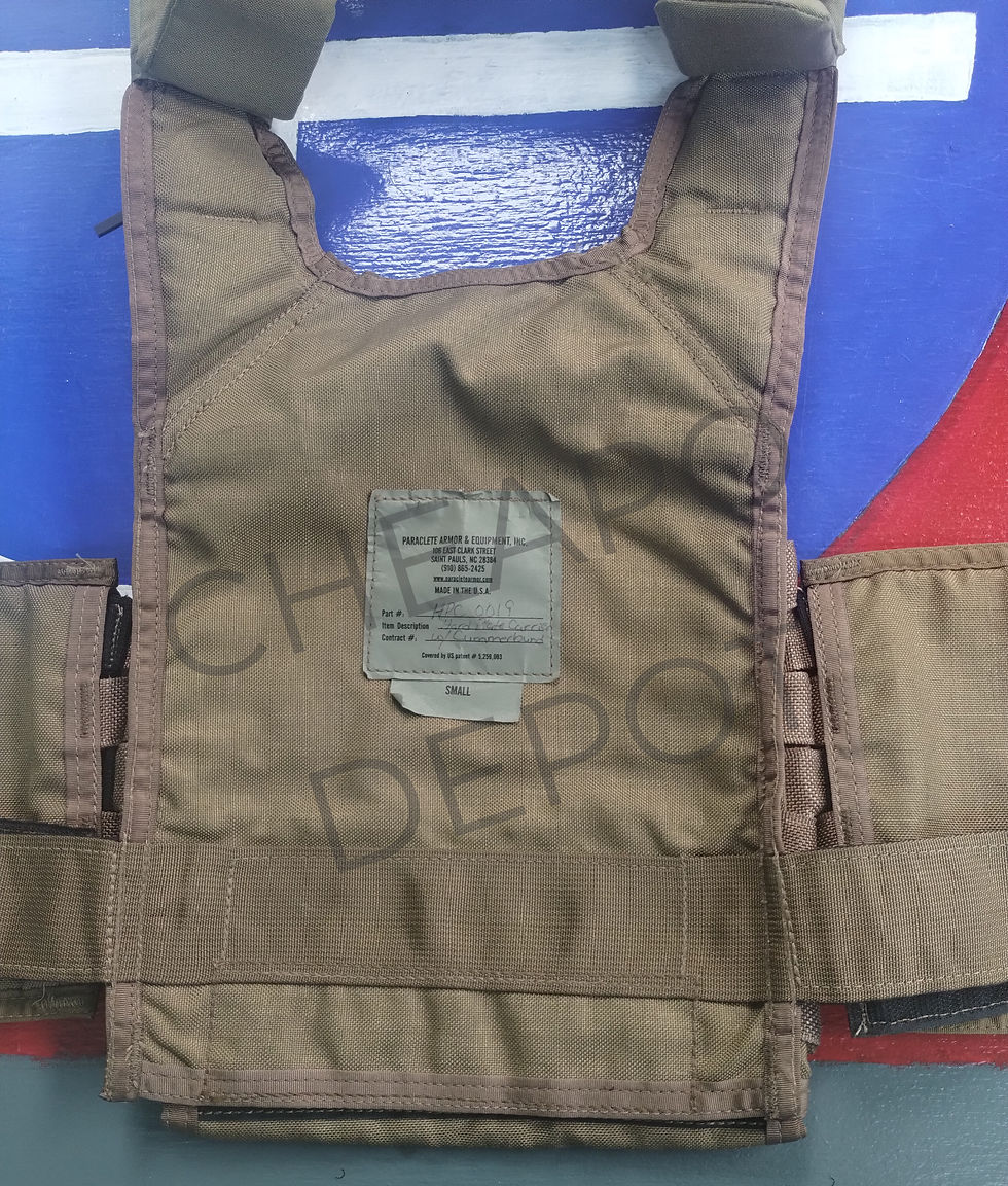 Thumbnail: Pre-MSA Paraclete Hard Plate Carrier W/Cummerbund Small
