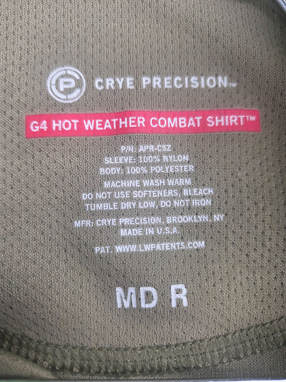 Thumbnail: Crye Precision G4 Hot Weather Combat Shirt