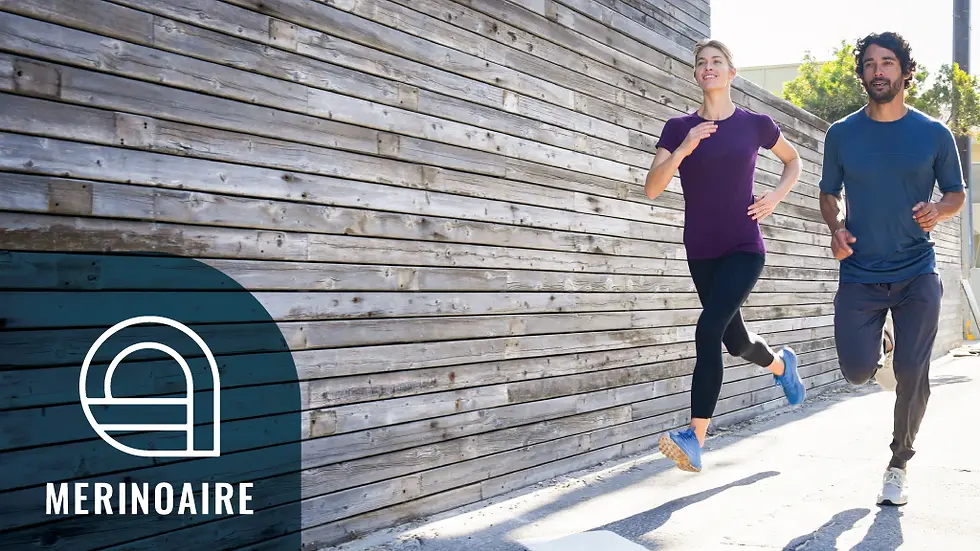 Thumbnail: MerinoAire: Stink-free, Plastic-free Activewear