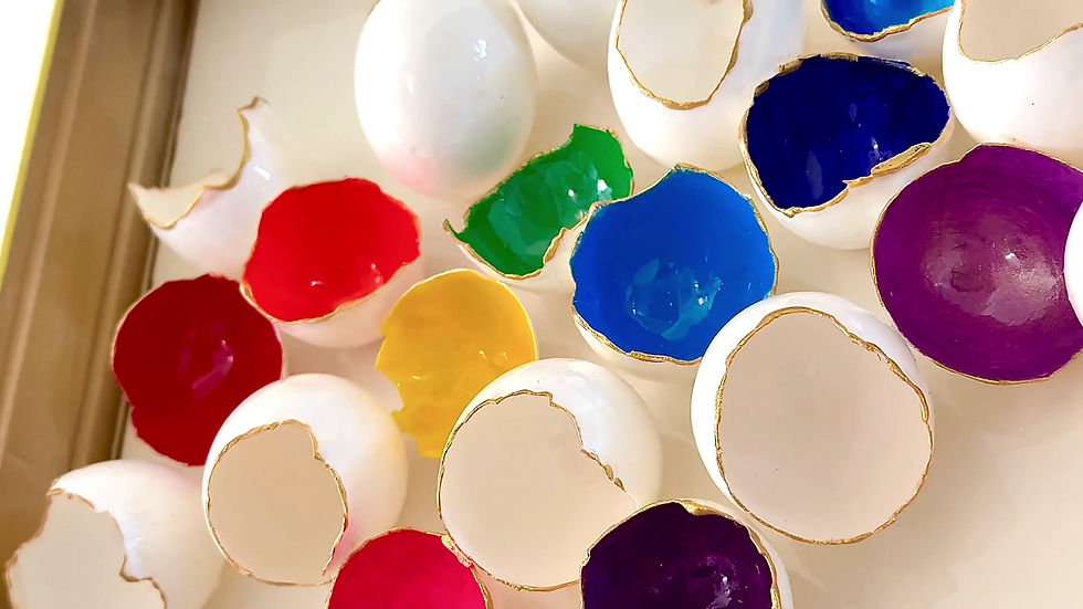 Thumbnail: "Diversity" EggArt 12"x12x3.5