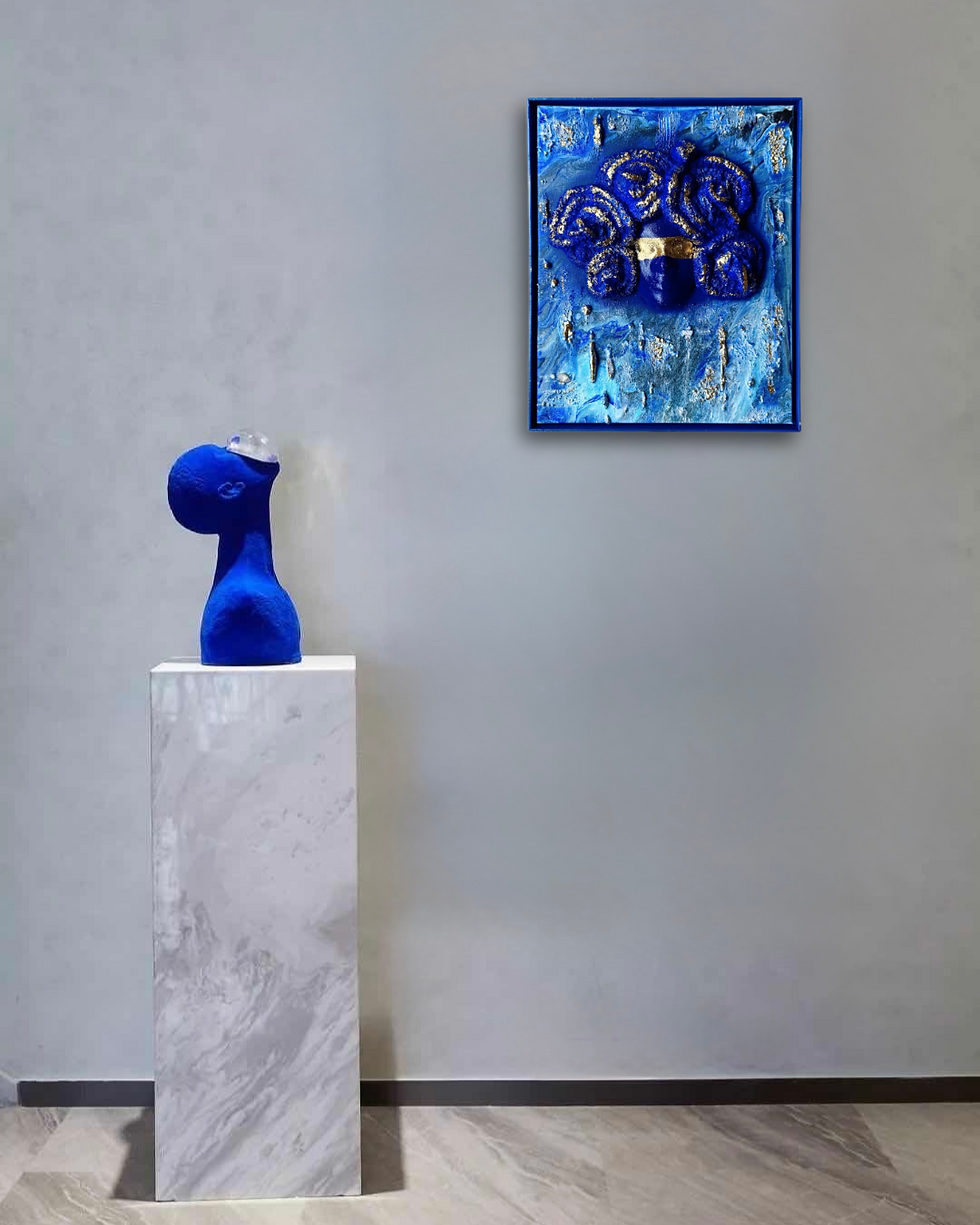 Thumbnail: SOLD Face Series "Blue"