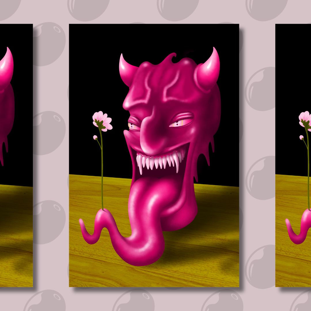 A Bit Devilish Print