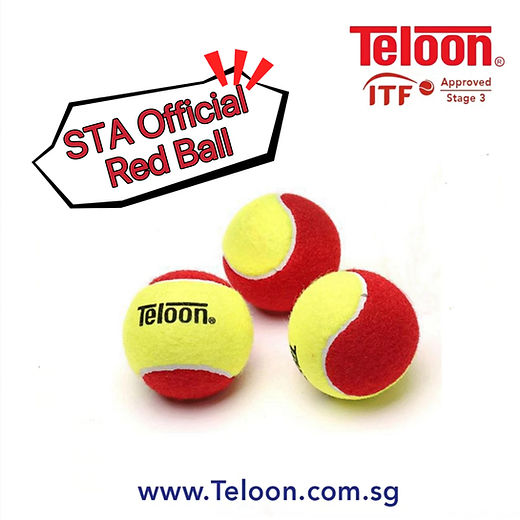 12 Balls | ITF APPROVED Stage 3 “RED” | 12 Balls/Bag | Teloon