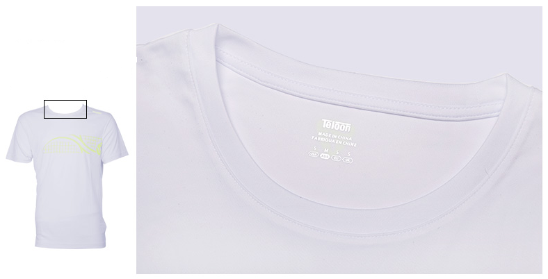 Thumbnail: Men's Short-Sleeved T-Shirt - WHITE