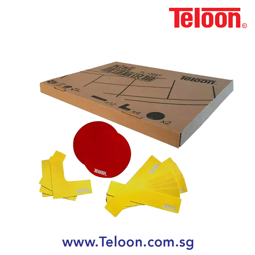 Tennis / Pickleball Court Line Markers (18 pcs/set)