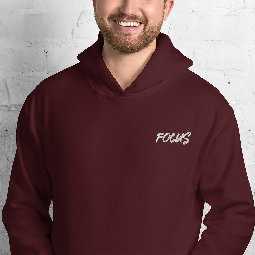 Thumbnail: FOCUS Brush Unisex Hoodie