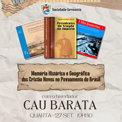 Palestra do historiador Cau Barata