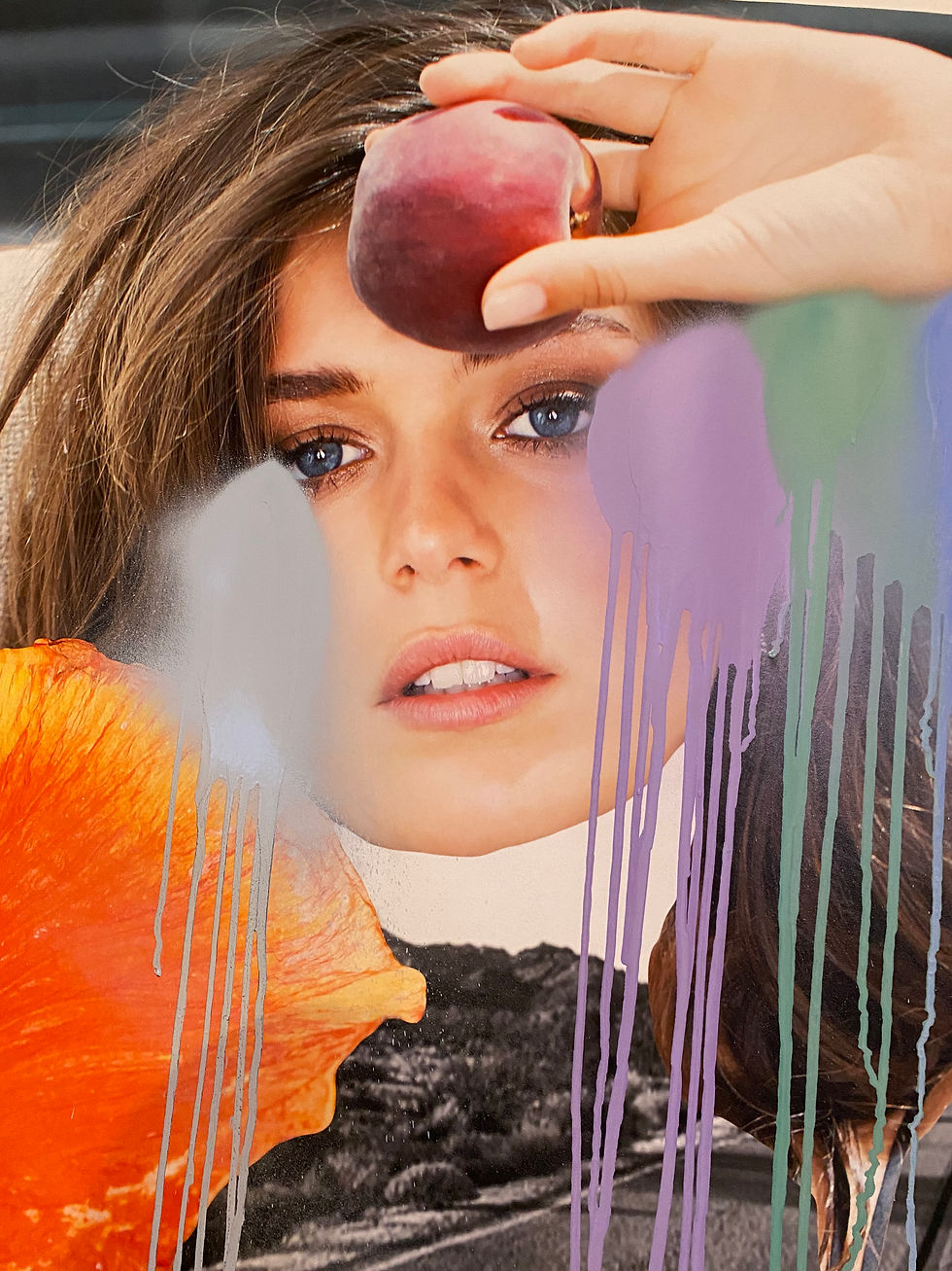 Thumbnail: Peach, Rainbow Drip, 2022