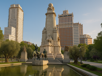 Plaza España, Madrid (video disponible)