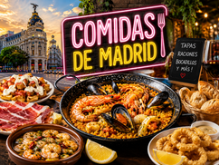 5 RESTAURANTES TÍPICOS DE MADRID 🇪🇸