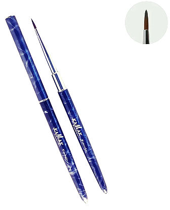 Pennello professionale Watercolor e sfera detaglio punta pennello KAMAK