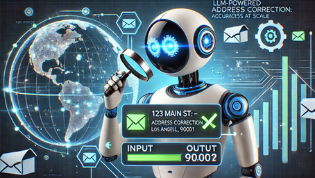 Fine-Tuning your LLM on Address Correction for German Addresses