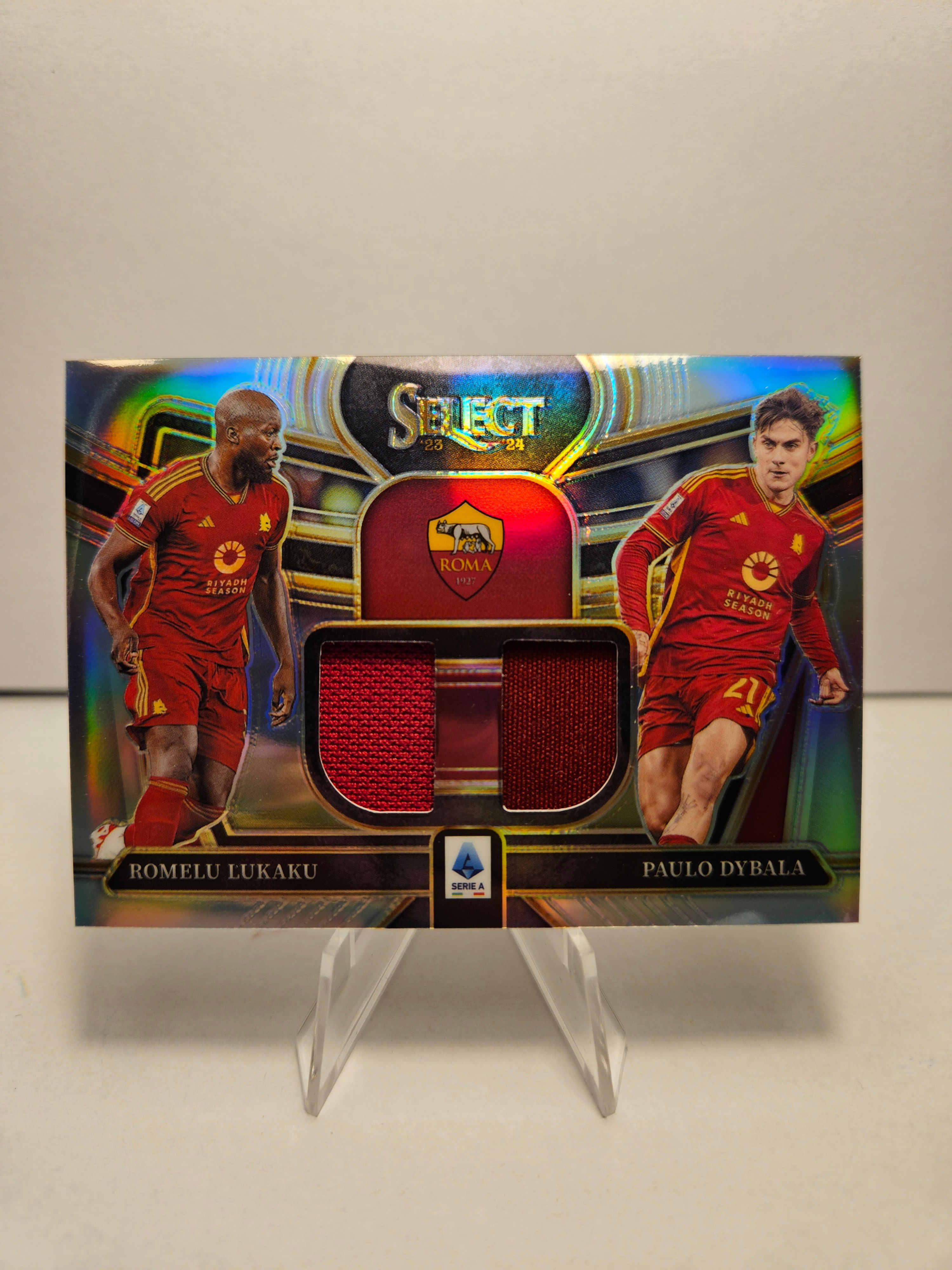 Dybala And Lukaku Dual Patch Card 2023/24 Select