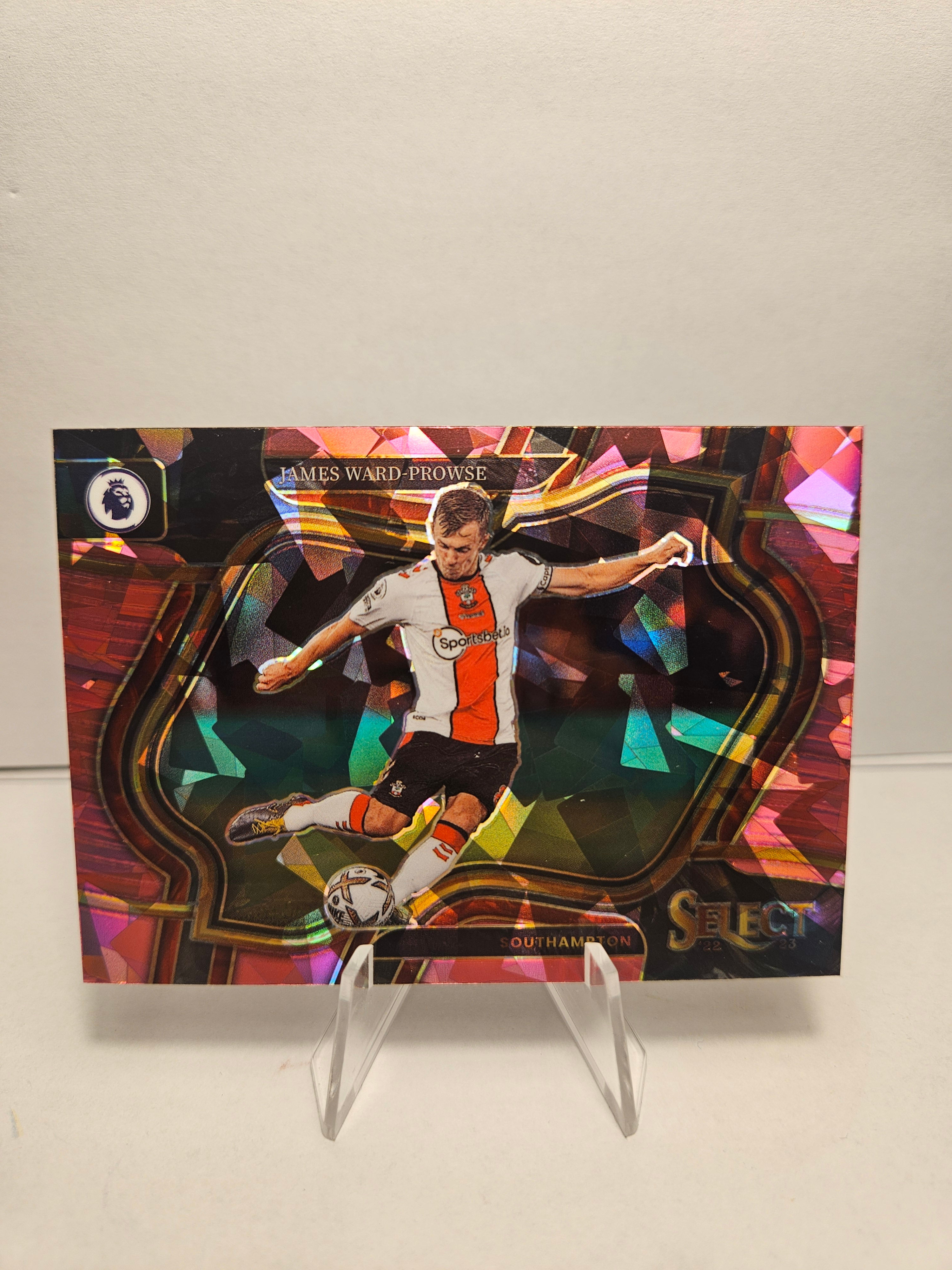 2022/23 Select EPL James Ward-Prowse Field Level Prizm Red Cracked Ice #204