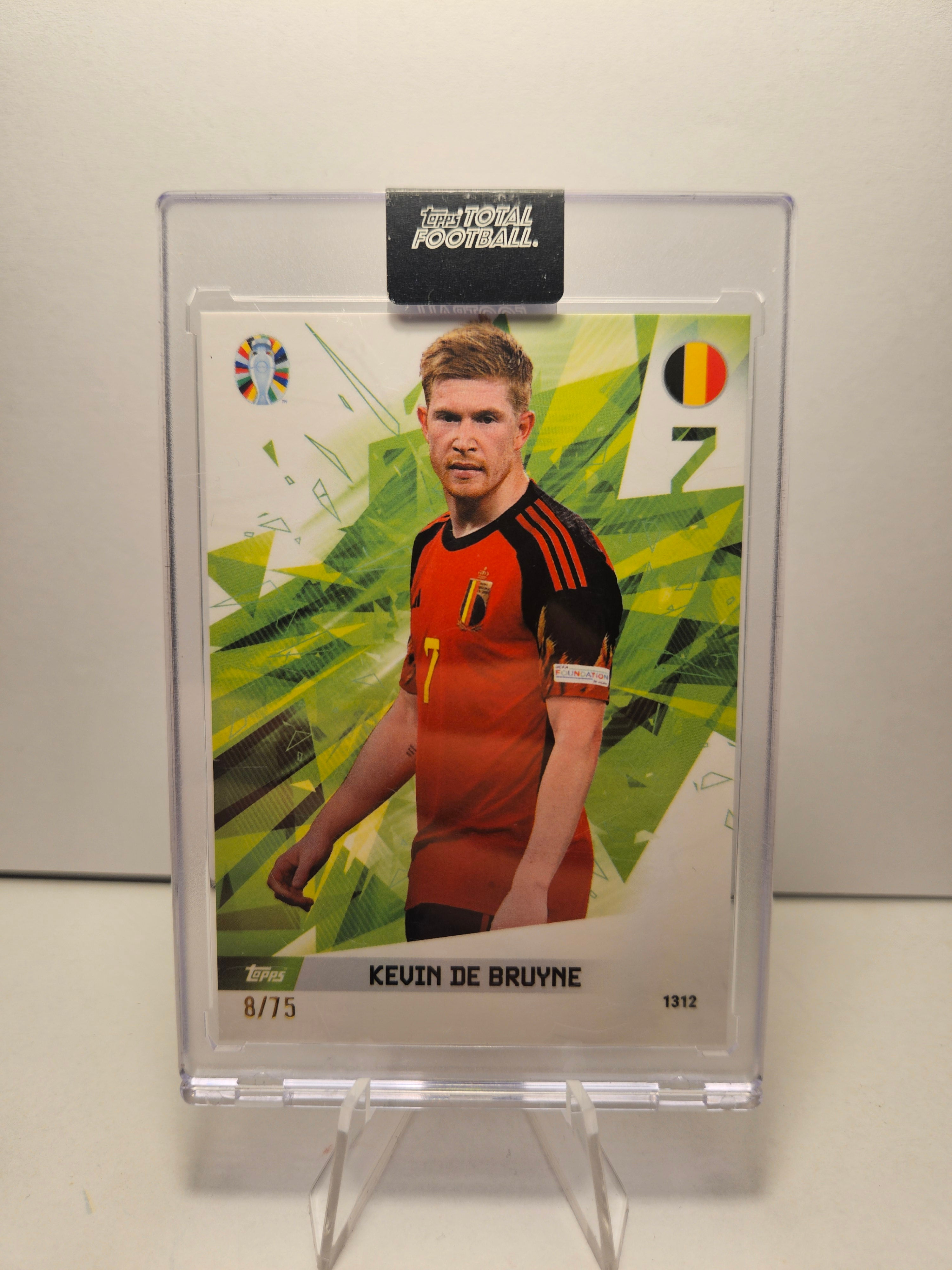 De Bruyne Topps Total Football Euro 2024 /75