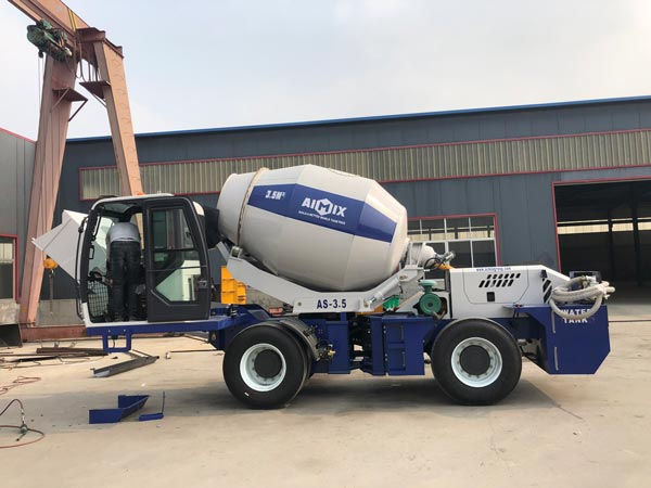 AS-3.5 Self Loading Concrete Mixer in Sri Lanka