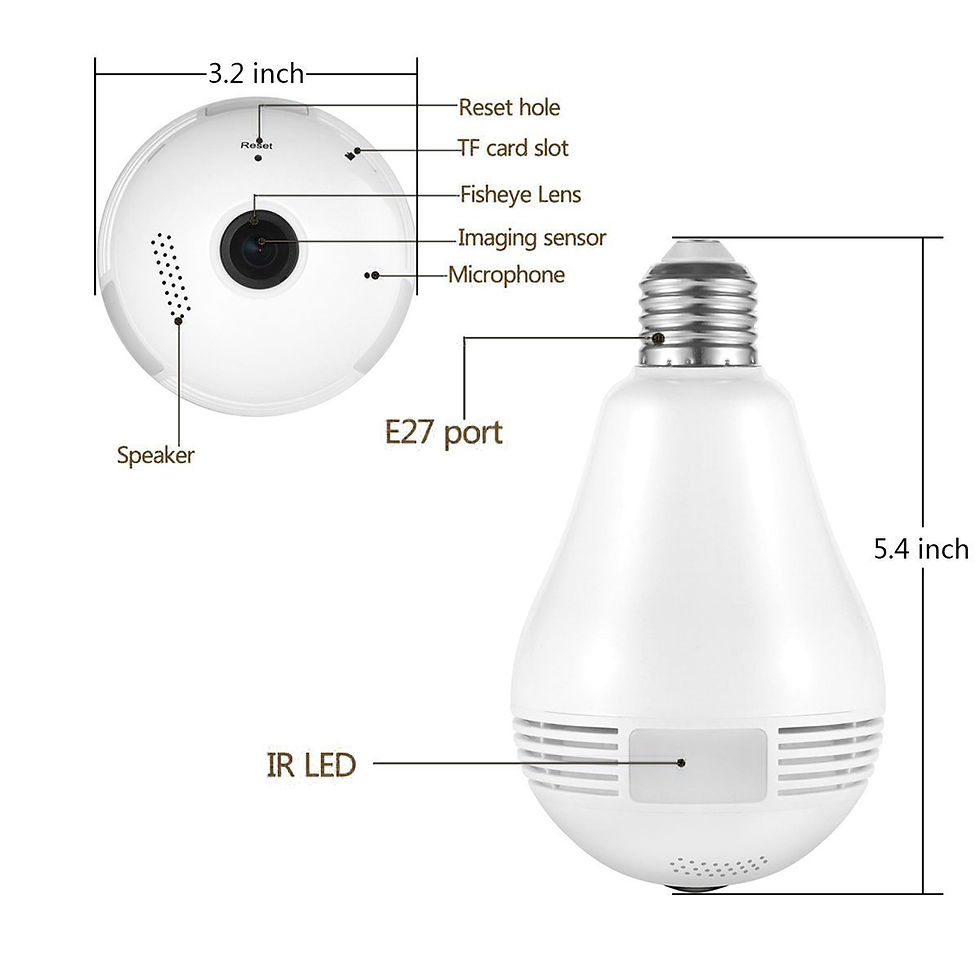 Thumbnail: Home Security IP Camera , ISEC Wireless IP Camera 960P Wifi Home Security 360 De