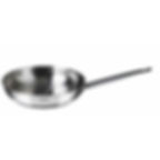 Pyrex Stainless Steel Frying Pan with Long Handle Suitable for Induction Gas Electric and Ceramic Hobs