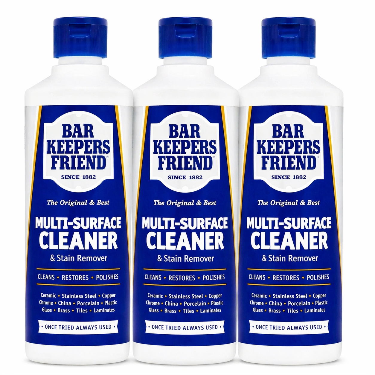 bar keepers friend multi surface cleaner 3 pack stain remover uk