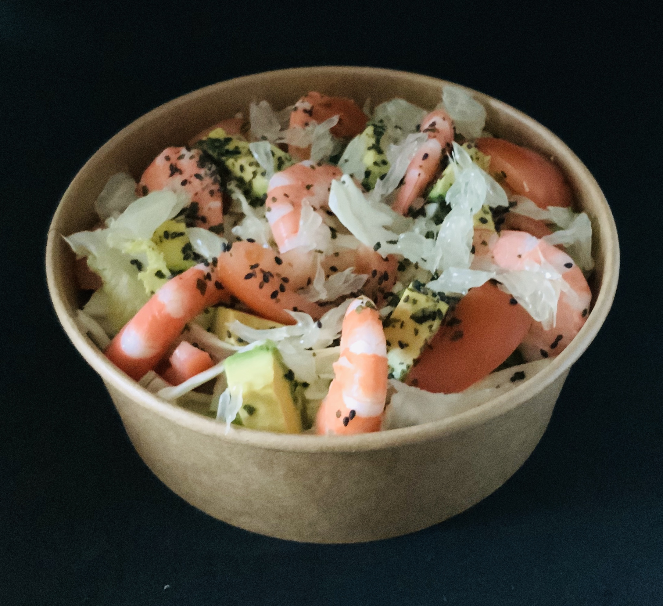 MERCREDI SALADE DE GAMBAS