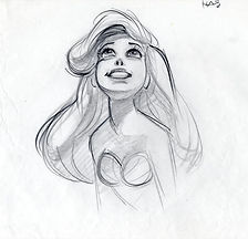Illustration de la Petite Sirène de Glen Keane