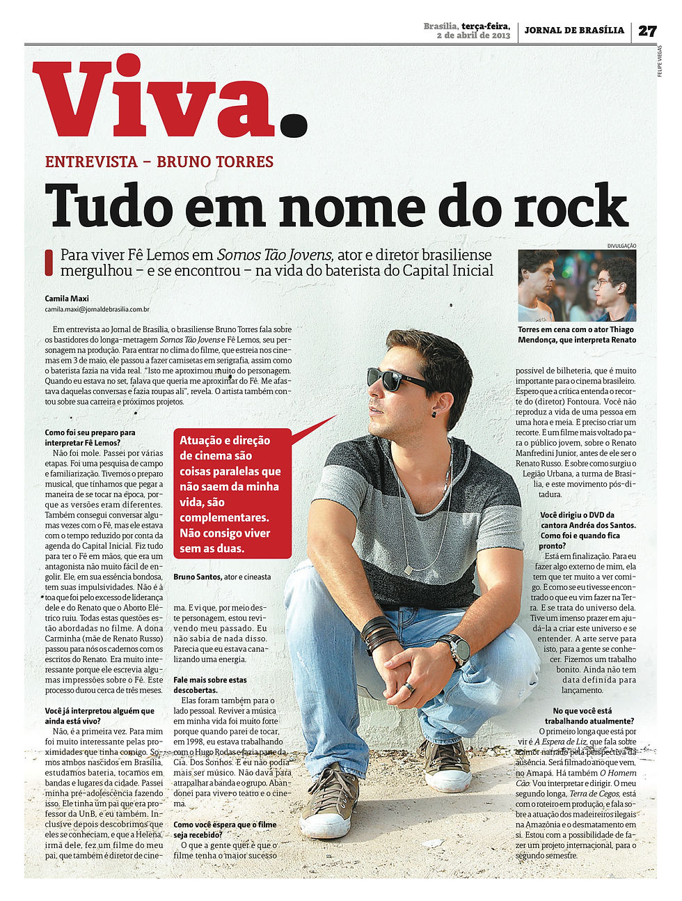Matéria com Bruno Torres