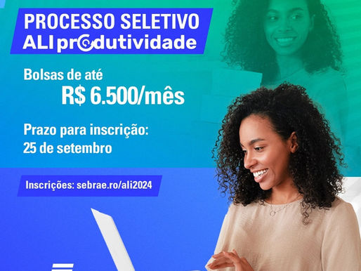 Aberto Processo Seletivo para Agentes Locais de Inovação do Sebrae em Rondônia