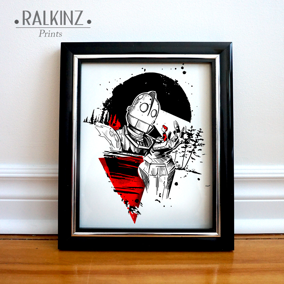 Iron Giant - 11 x 8.5 in