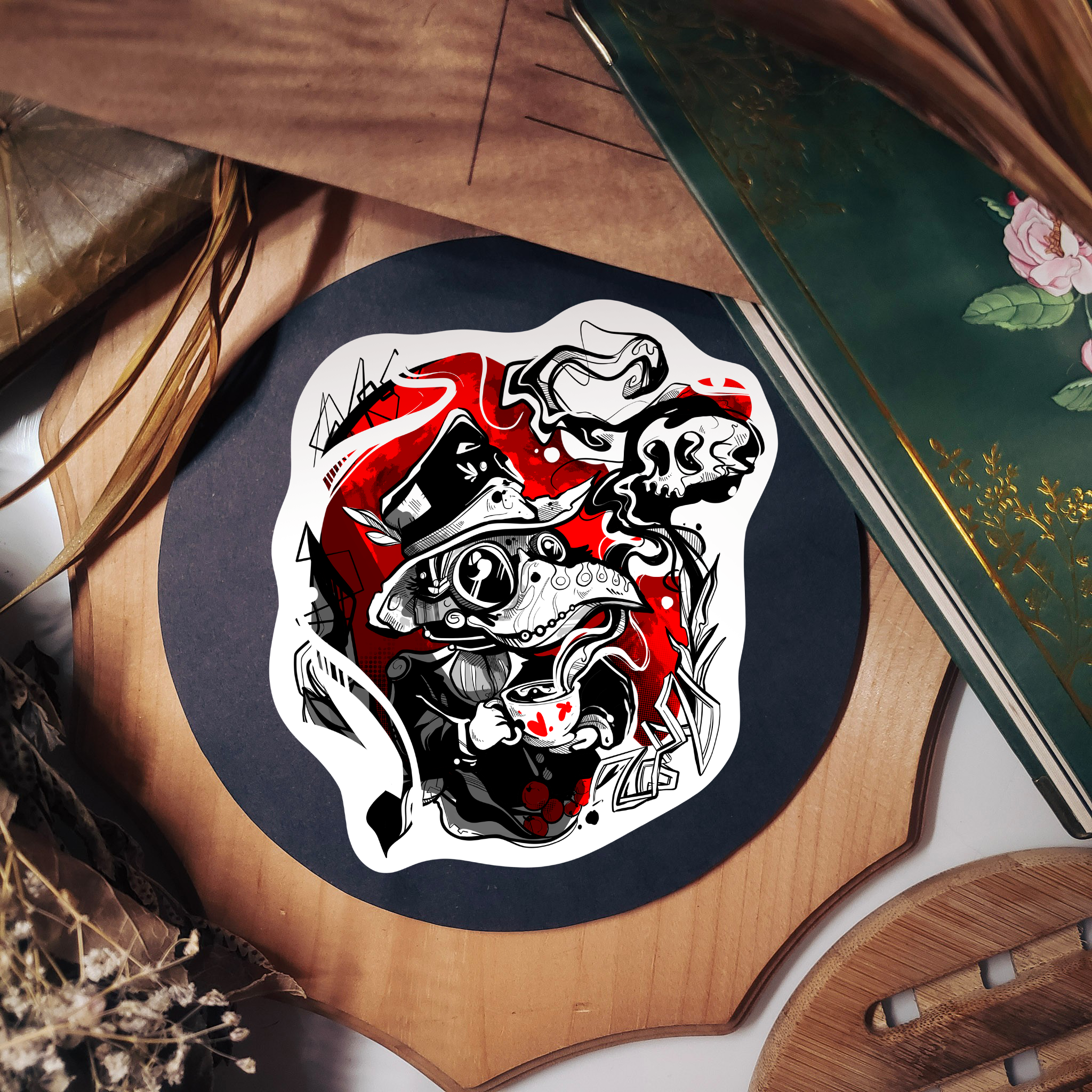 Dr. Sneezy - Individual Sticker