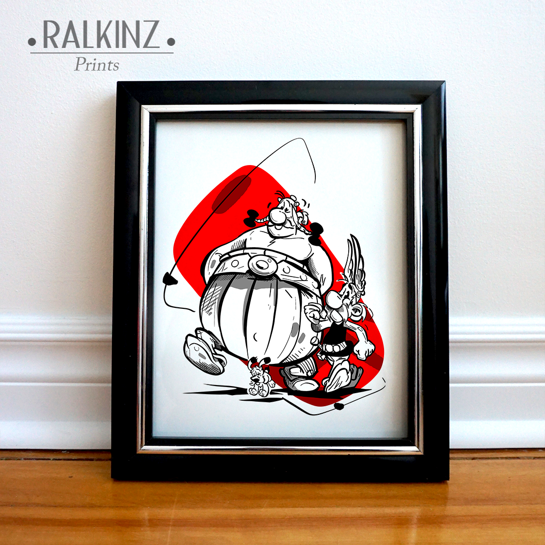 Asterix & Obelix - 8.5 x 11.0 in