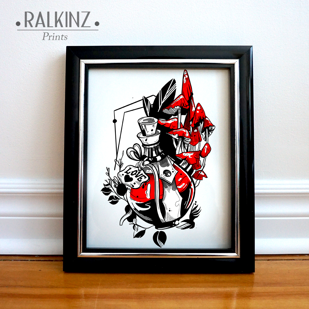 Love Potion - 8.5 x 11.0 in