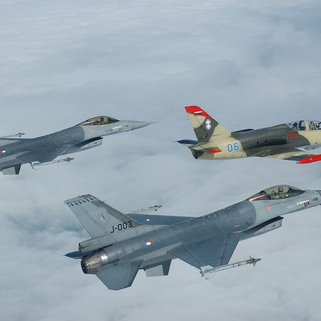 2005 Dutch F-16 fighters in Lithuania