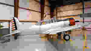 The basic trainer built for the US Army Air Force as the BT-13 and the US Navy as the SNV-1. The BT-13 outnumbered all other basic trainers produced in the US during WW II.