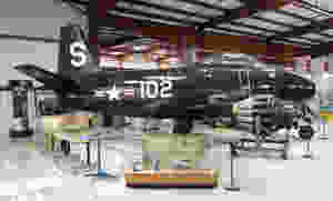 The FJ-1 was the US Navy's first operational fighter and performed the first jet take-off and landing form a carrier at sea.