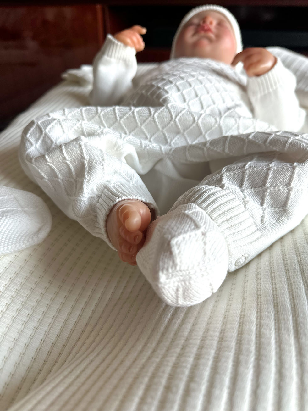 Küçük resim: Diamond Unisex Yenidoğan Hastane Çıkış Seti