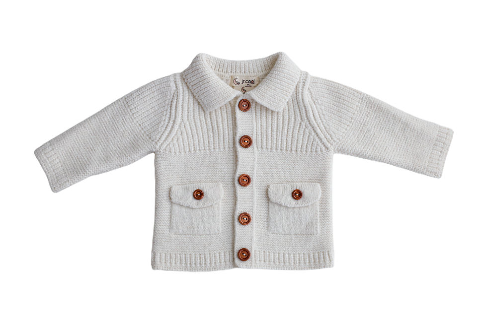 Küçük resim: Unisex Merinos Yünü Triko Body'li 3’lü   Takım