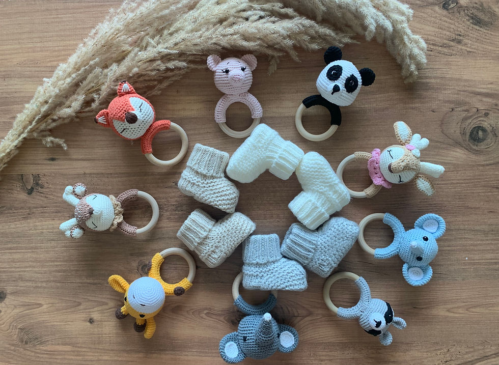Küçük resim: Rakun Temalı Patikli Mini Hediye Seti