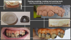 Teeth I created for the character of Mr. Hyde