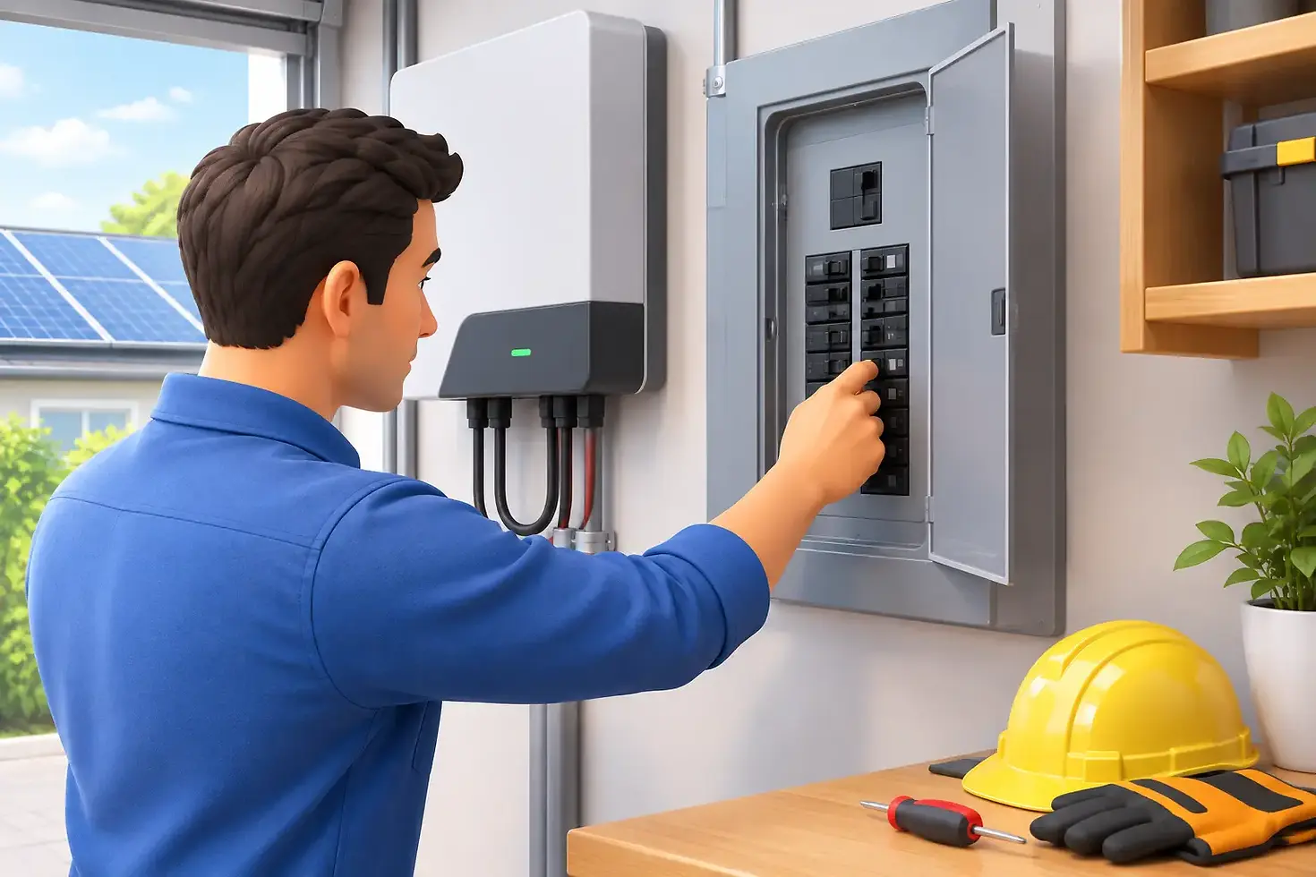 How to Reset Solar Breaker Safely at Home