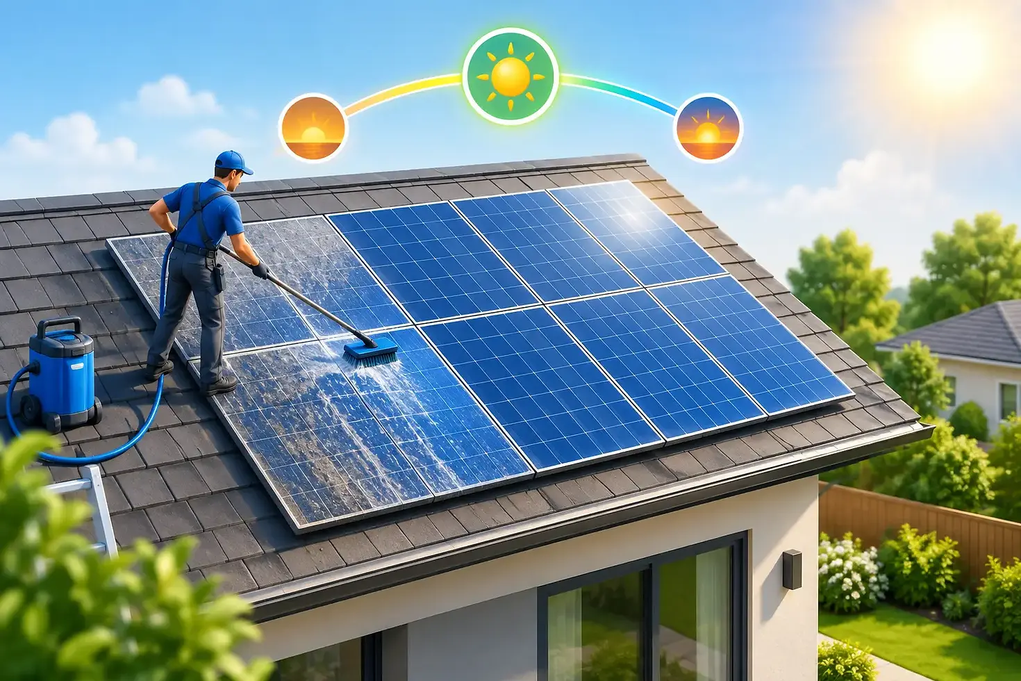 Best Time for Solar Cleaning for Homeowners