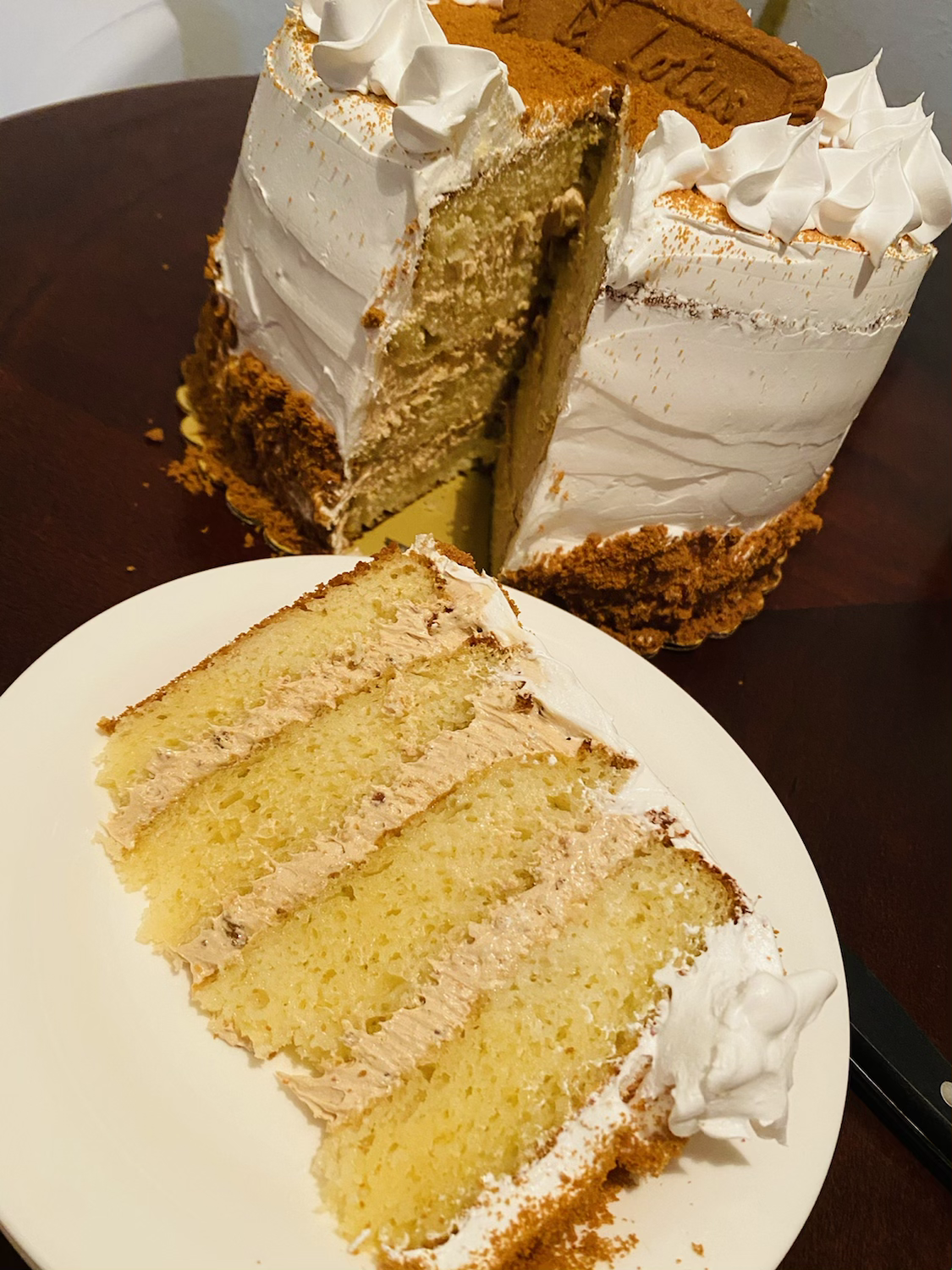 Lotus cake