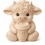 Thumbnail: DK Mini Highland Cow, STL File (Files sent from 1-72 hours)
