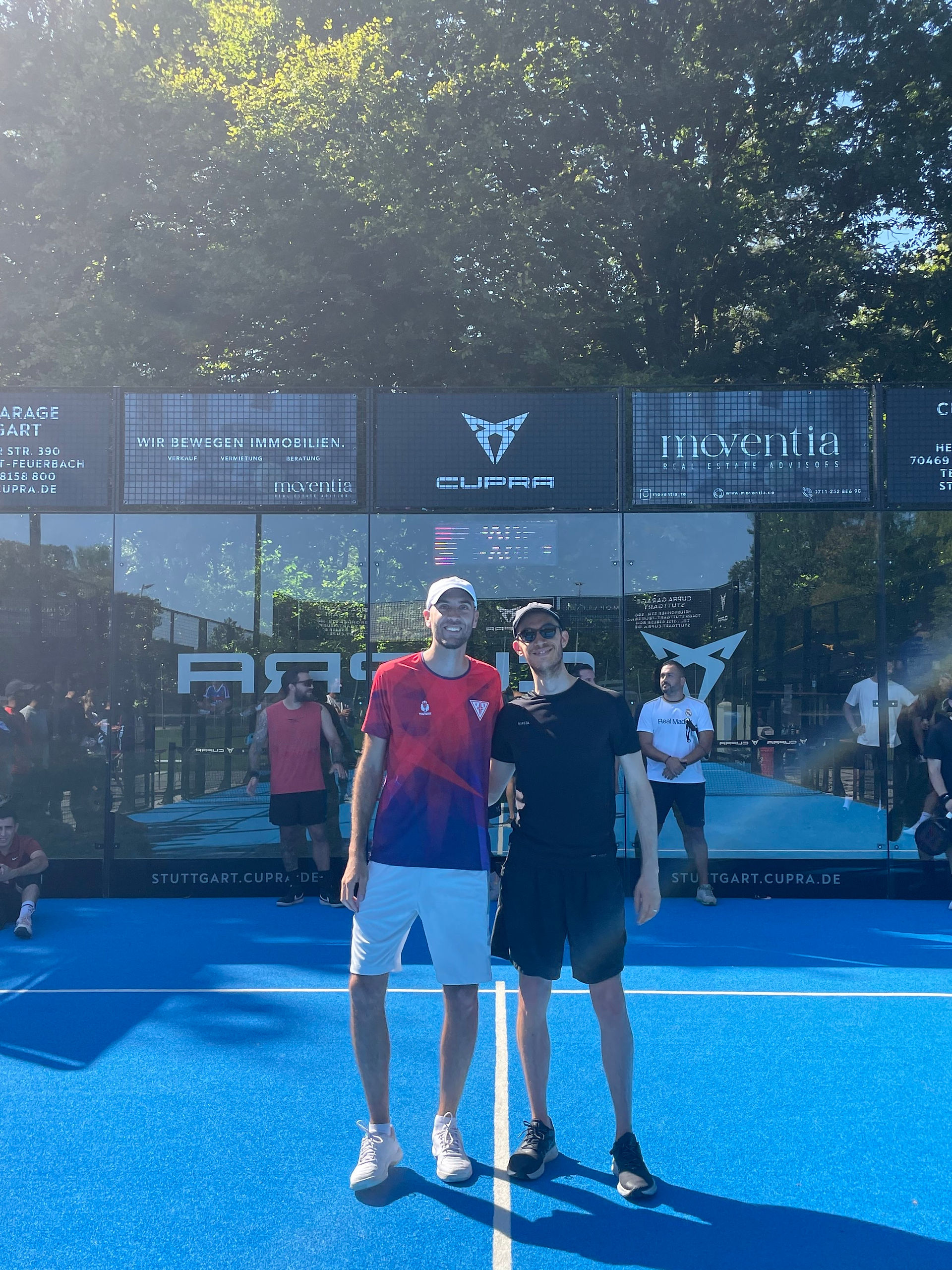 Teilnehmer Padel Turnier in Stuttgart