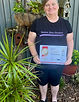 Nanna Jens Services holding Moreton Bay Small Business Award