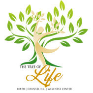 Logo of The Tree of Life Birth, Counseling & Wellness Center — holistic midwifery and mental health services in Dallas–Fort Worth, TX.