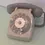 Miniature : Téléphone Socotel 563 gris - 1977 - câbles coupés - déco vintage