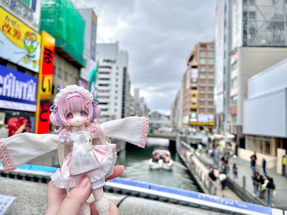 大阪にてタオちゃんと