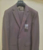 Angelo Rossi Modern Fit Burgundy Suit