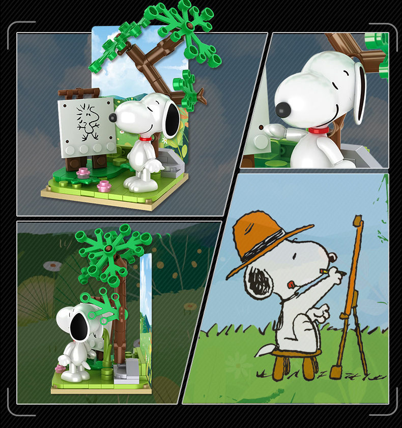 Miniatura: Licencia Snoopy Caja Sorpresa Actividades / Bloques